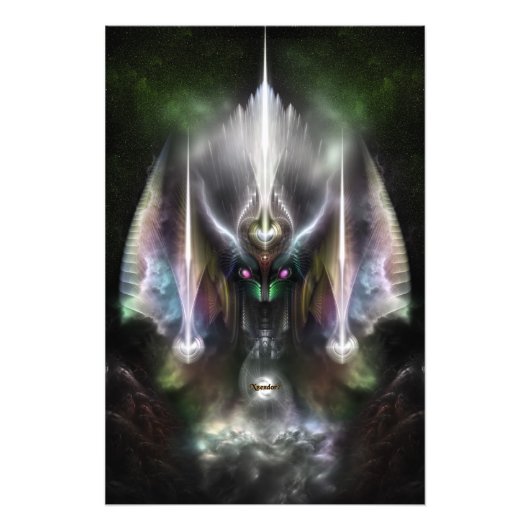 Tyrinan, der Horikingott der Foto-Erweiterung des Fotodruck (Vorne)