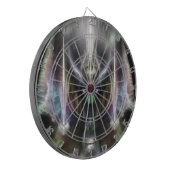 Tyrinan der Horikingott des Krieges Dartscheibe (Vorderseite Links)