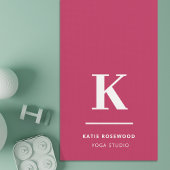 Tyrographische Monografie Yogamatte