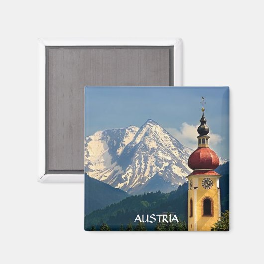 TYROL, ÖSTERREICH MAGNET (Vorderseite/Rückseite)