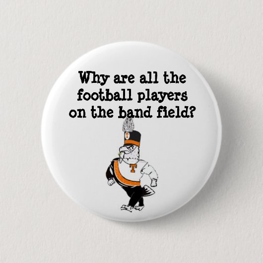 Tyrone-Bandknopf Button (Vorderseite)