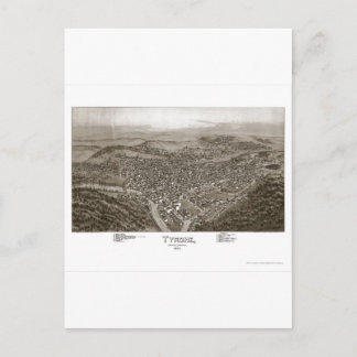 Tyrone Blair Landkreis Postkarte