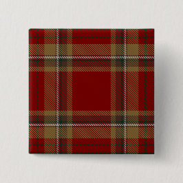 Tyrone Landkreis Irish Tartan Button