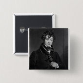 Tyrone-Power, graviert durch James-Sande, c.1833 Button (Vorne & Hinten)
