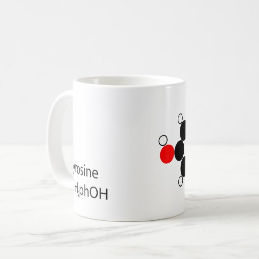 Tyrosin Kaffeetasse (Vorderseite Links)