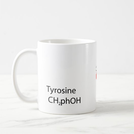 Tyrosin Kaffeetasse (Links)