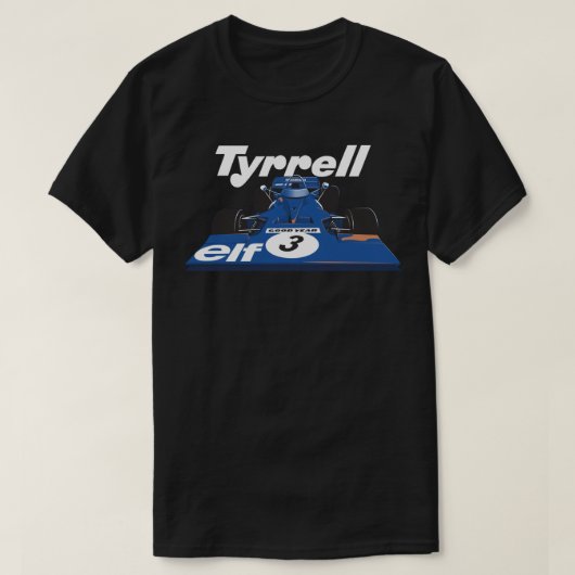 Tyrrell 003 F1 T-Shirt (Design vorne)