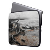 Tyrreller Naturschutzgebiete Bergsee-Schluchten Laptopschutzhülle (Vorderseite Links)