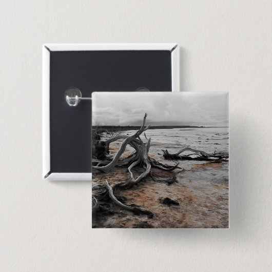 Tyrreller Naturschutzgebiete Button (Vorne & Hinten)