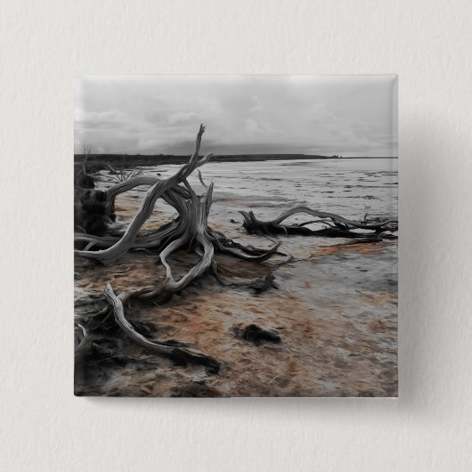 Tyrreller Naturschutzgebiete Button (Vorderseite)