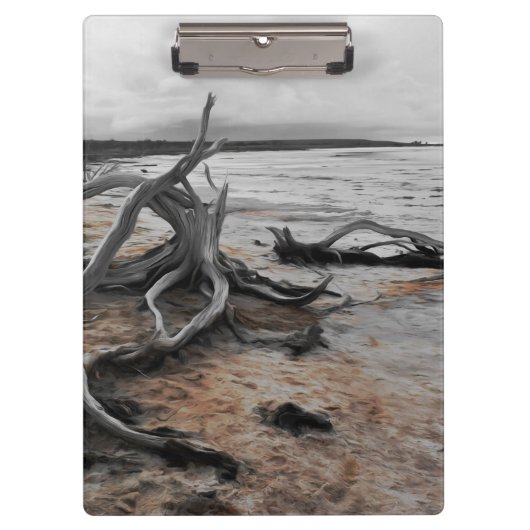 Tyrreller Naturschutzgebiete Klemmbrett (Vorderseite)