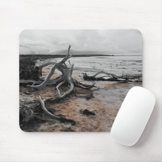 Tyrreller Naturschutzgebiete Mousepad (Mit Mouse)