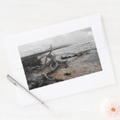 Tyrreller Naturschutzgebiete Rechteckiger Aufkleber (Umschlag)