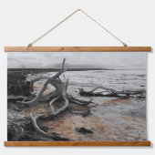 Tyrreller Naturschutzgebiete Wandteppich Mit Holzrahmen (Vorne)