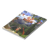 Tyrs Paladium Red Dragons Notepad Notizblock (Rotiert)