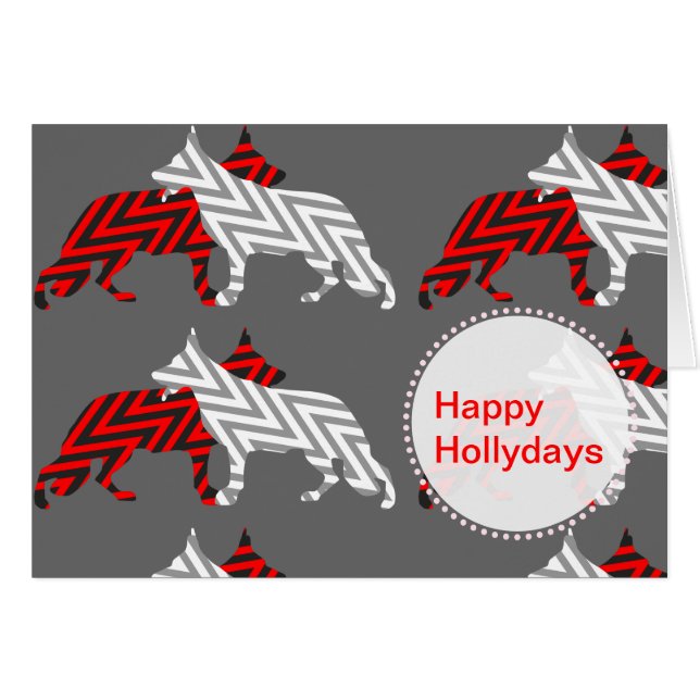 Tysk schäferhund (Vorderseite (Horizontal))