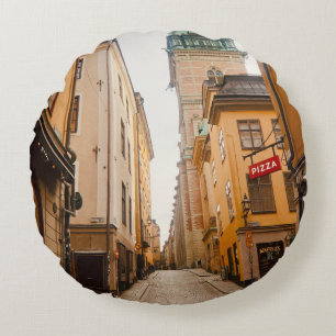 Tyska Brinken, Gamla Stan, Altstadt, Stockholm Rundes Kissen