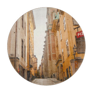 Tyska Brinken, Gamla Stan, Altstadt, Stockholm Schneidebrett