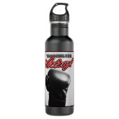 Tyson Fury Essential T Shirt Edelstahlflasche (Vorderseite)