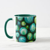 TYSON ~ Tasse personalisiert ~ Grüne Murmeltiere ~ (Links)