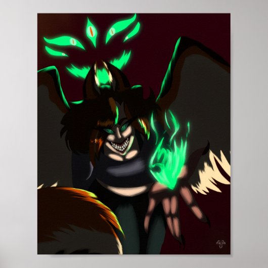 Tyto und Cylla Dark Fantasy Poster (Vorne)