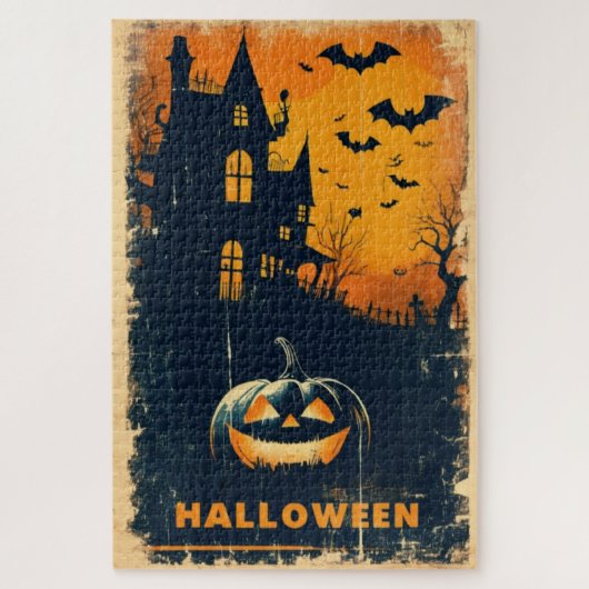 Tytuł: Halloween Graphic - Limited Edition Artwork Puzzle (Vertikal)
