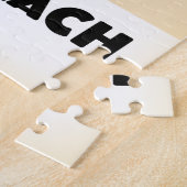 Tywyn beach Gwynedd Wales beach poster Puzzle (Seite)