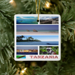 TZ014 TANSANIA, Mosaik, Afrika, Keramikornament