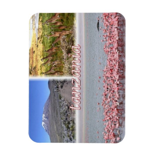 TZ Tansania - Magnet (Vertikal)