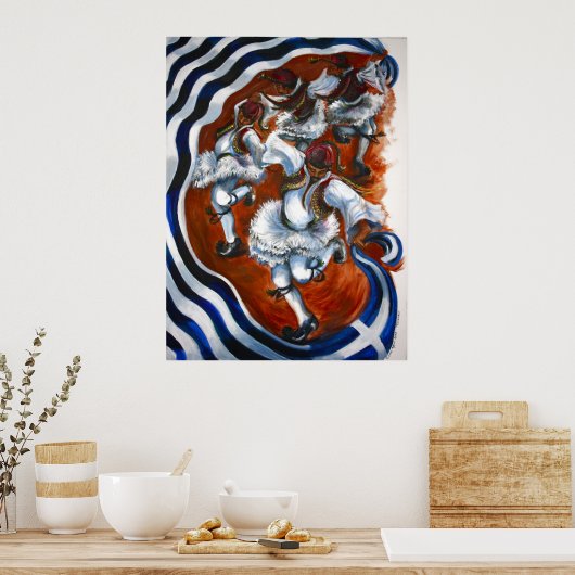 Tzamiko (large) poster (Küche)