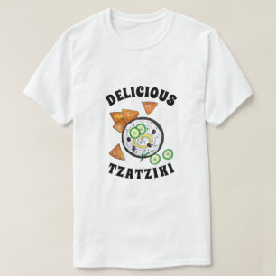 Tzatziki Griechisch Meze Dip Mittelmeer Food Griec T-Shirt