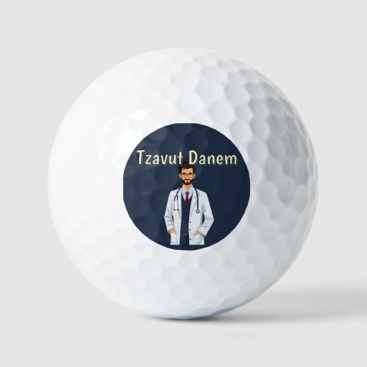Tzavut Danem Golfbälle (Vorderseite)