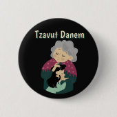 Tzavut Danem Knopf Button (Vorderseite)