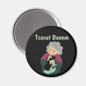 Tzavut Danem Magnet (Vorderseite/Rückseite)