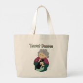Tzavut Danem Tote Bag Jumbo Stoffbeutel (Rückseite)