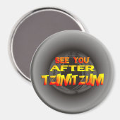 Tzimtzum Magnet (Vorderseite/Rückseite)