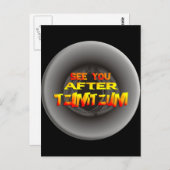 Tzimtzum Postkarte (Vorne/Hinten)