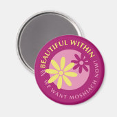 Tznius Magnet (Vorderseite/Rückseite)