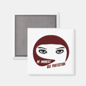 Tzniut Magnet (Vorderseite/Rückseite)