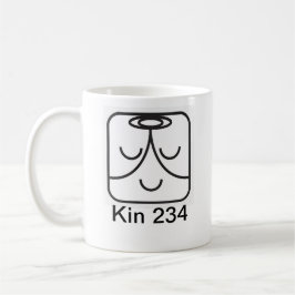 Tzolkin Mago Branco Kin 234 Kaffeetasse