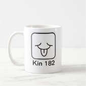 Tzolkin Vento Branco Kin 182 Kaffeetasse (Links)