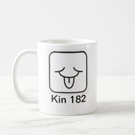 Tzolkin Vento Branco Kin 182 Kaffeetasse