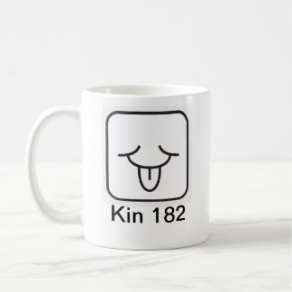 Tzolkin Vento Branco Kin 182 Kaffeetasse