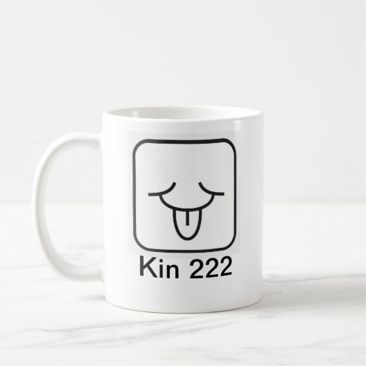 Tzolkin Vento Branco Kin 222 Kaffeetasse (Links)