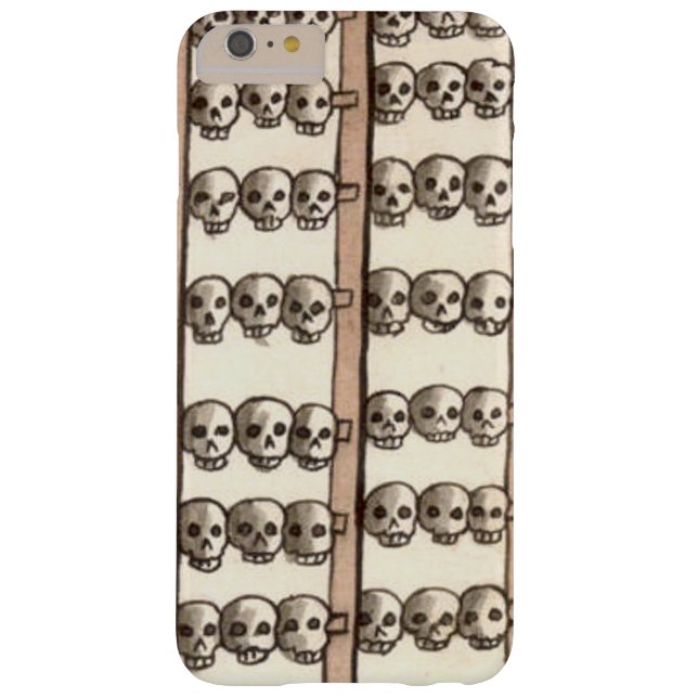 Tzompantli Skull Rack Aztec Case-Mate iPhone Hülle (Rückseite)