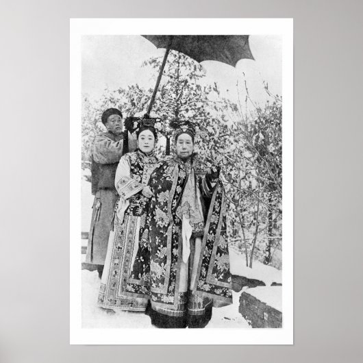 Tz'u Hsi (1835-1908) Empress Dowager of China, c.1 Poster (Vorne)