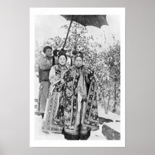Tz'u sein (1835-1908) KaiserinDowager der China, Poster