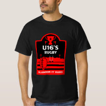 U16 Junior Rugby Players T - Shirt