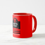 U17 Junior Rugby Spieler Tasse (VorderseiteRechts)