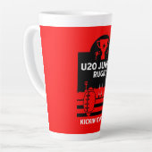 U20 Junior Rugby Spieler Milchtasse (Linke Ecke)